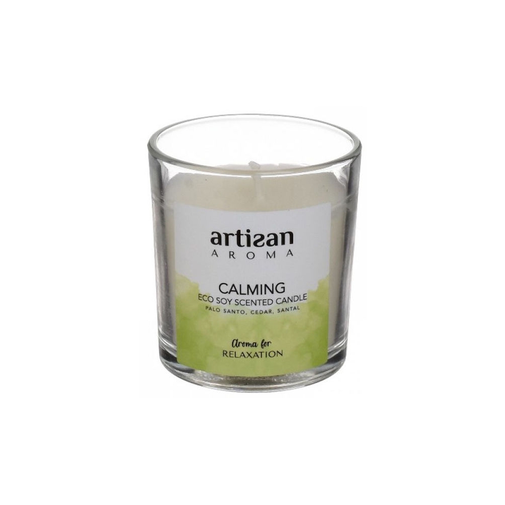 ΑΡΩΜΑΤΙΚΟ ΚΕΡΙ 120g 7,5Χ7Χ8 ΑΡΩΜΑ CALMING Inart 6-80-933-0016-C